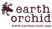 Logo earth orchid